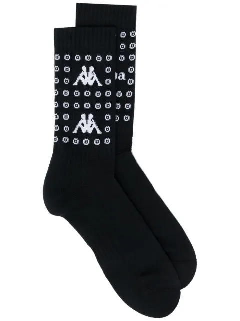 Kappa logo-knit ankle socks