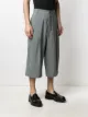 Giorgio Armani cropped silk-blend trousers