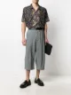 Image 2 of Giorgio Armani cropped silk-blend trousers
