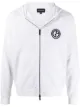 Image 1 of Giorgio Armani zip-front mesh hoodie