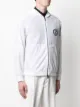 Giorgio Armani zip-front mesh hoodie