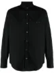 Image 1 of John Richmond long-sleeve logo-print shirt