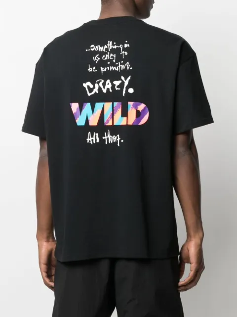 Nike black logo print T-shirt for men 
