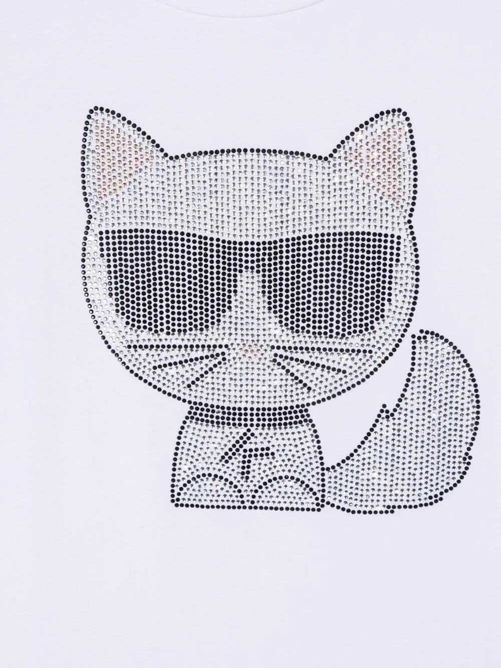 фото Karl lagerfeld kids декорированная футболка choupette