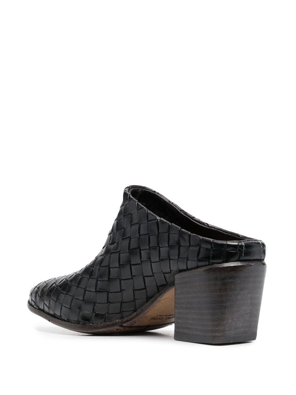 фото Moma woven leather mules