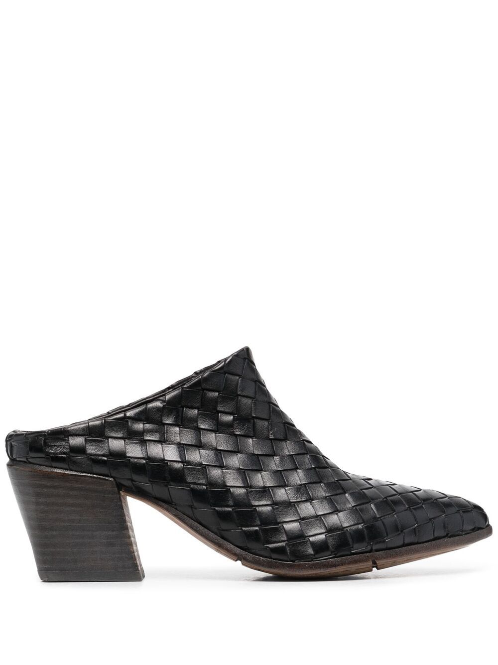 фото Moma woven leather mules