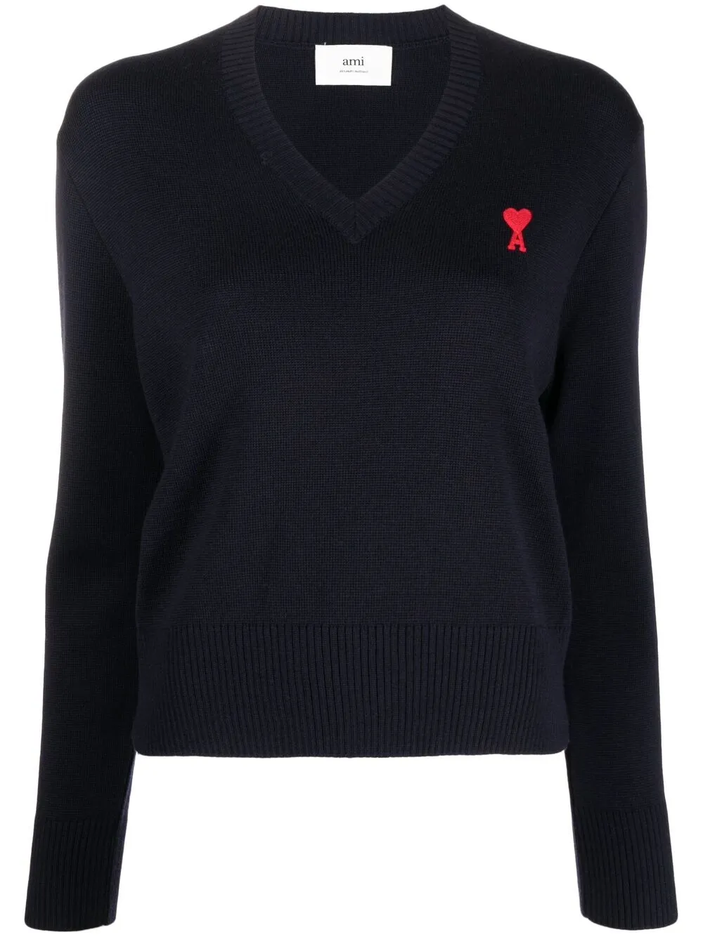 

AMI Paris Ami de Coeur jumper - Blue