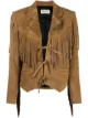Image 1 of Saint Laurent fringed suede jacket