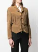 Saint Laurent fringed suede jacket