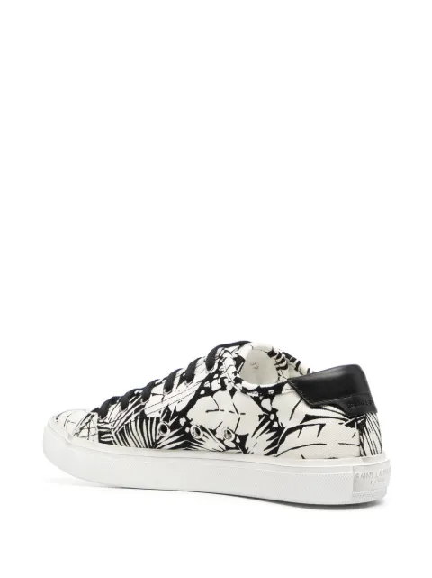 saint laurent malibu canvas sneakers