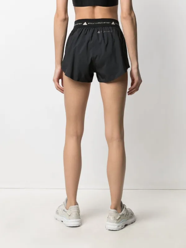 Shop Black Adidas X Stella Mccartney Truepace Running Shorts With Express Delivery Worldarchitecturefestival