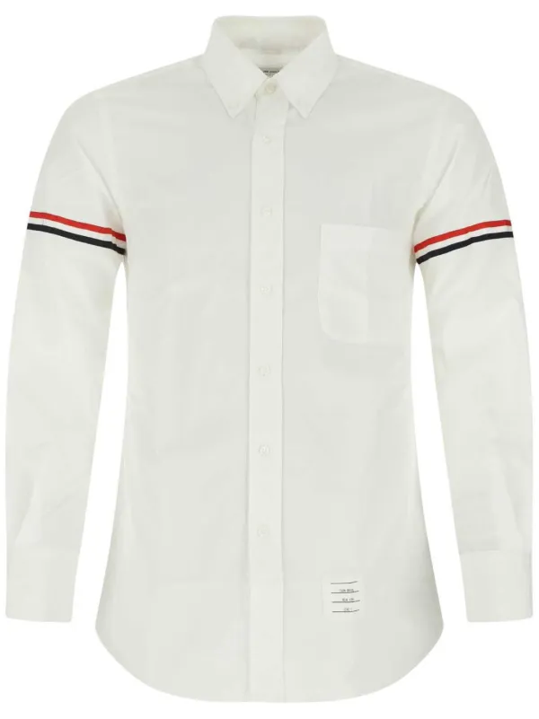 Tシャツ・カットソー THOM BROWNE FW24 'RWB' shirt (MWL407CF0351 035) 16473527_54726260_600.jpg