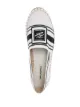 Karl Lagerfeld Espadrille Kamini com logo contrastante