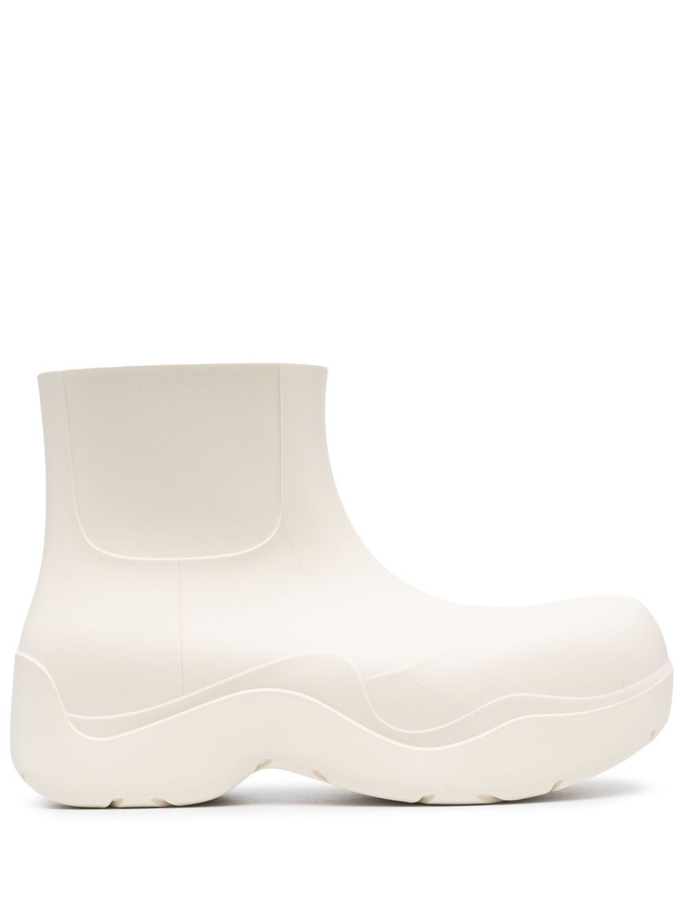 Bottega Veneta Puddle Ankle Boots In Nude