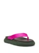 Image 2 of The Attico thong strap platform sandals