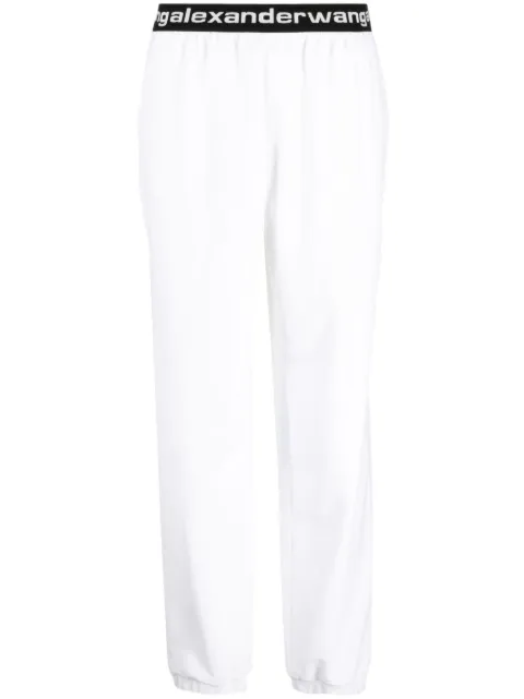 Alexander Wang logo-tape track trousers