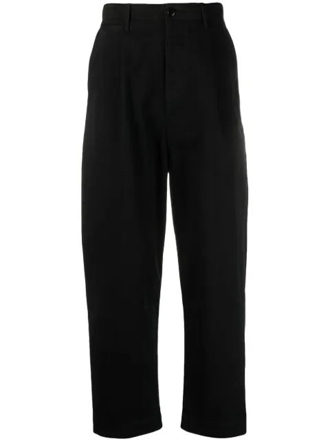 KAPITAL pantalones anchos drop crotch