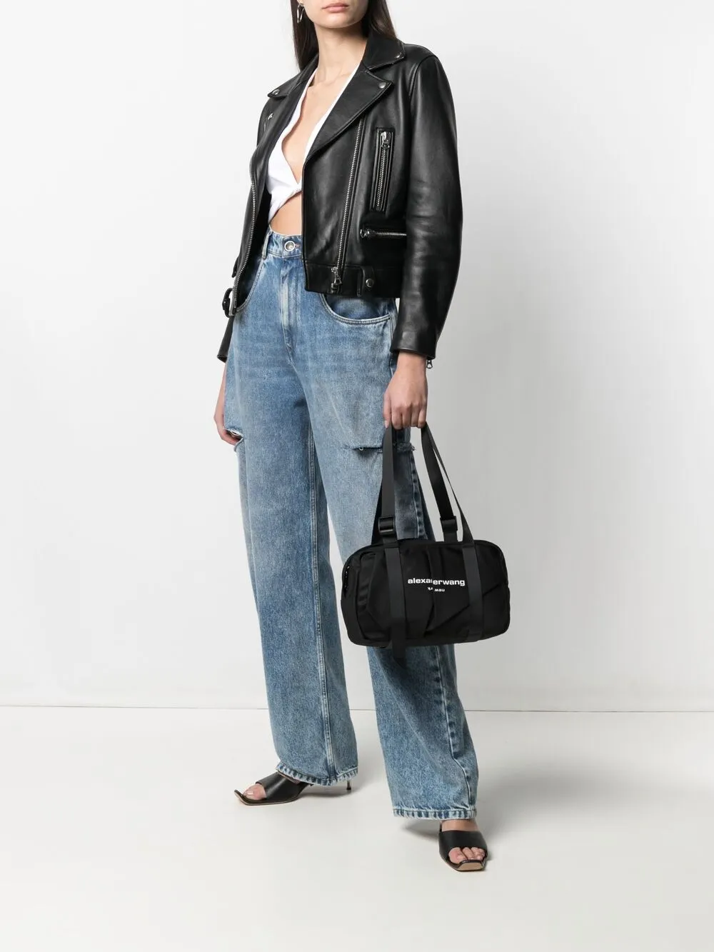 фото Alexander wang сумка-тоут с логотипом