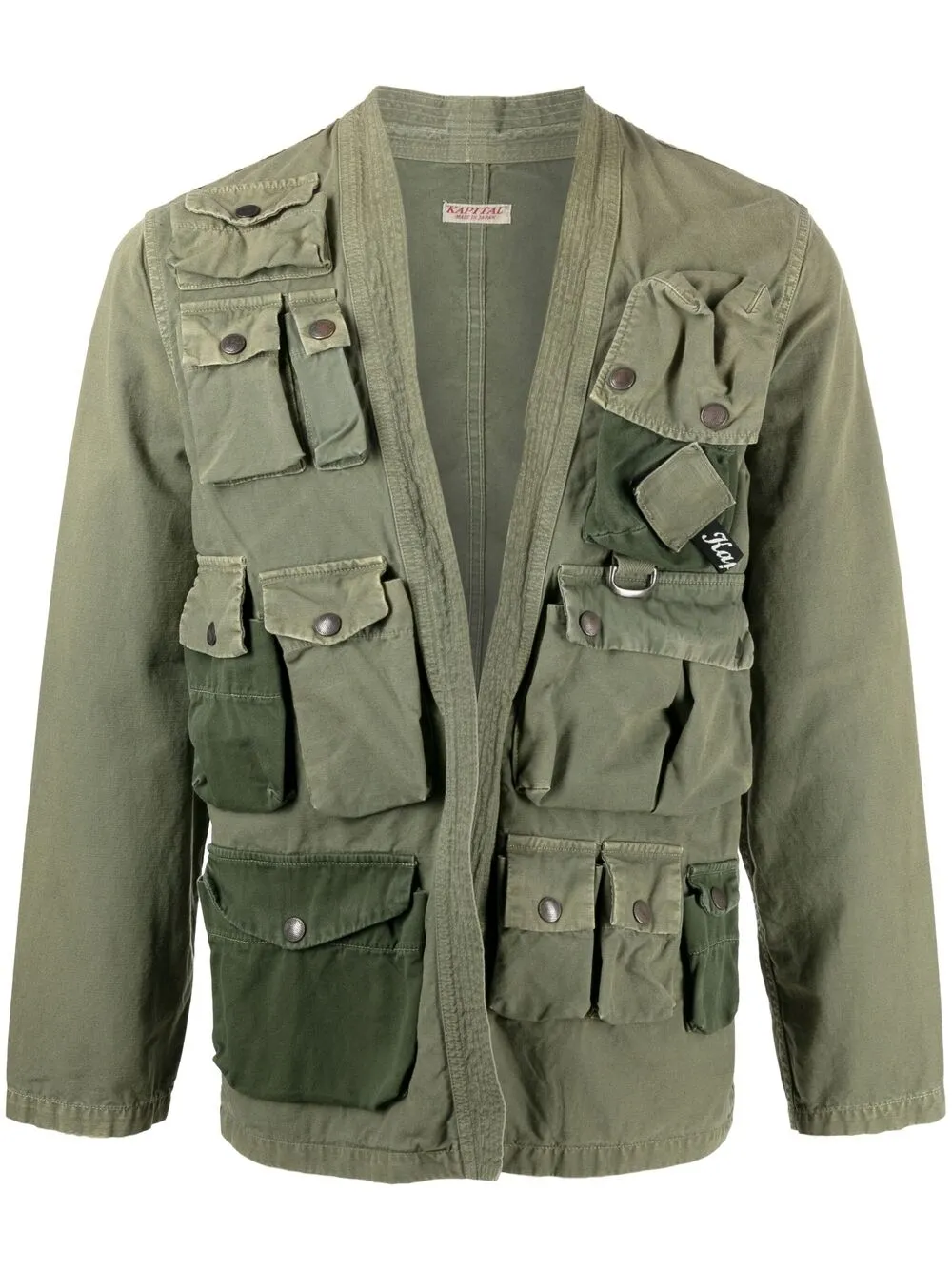 фото Kapital куртка в стиле милитари без застежки