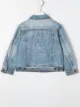 Image 2 of Monnalisa distressed denim jacket