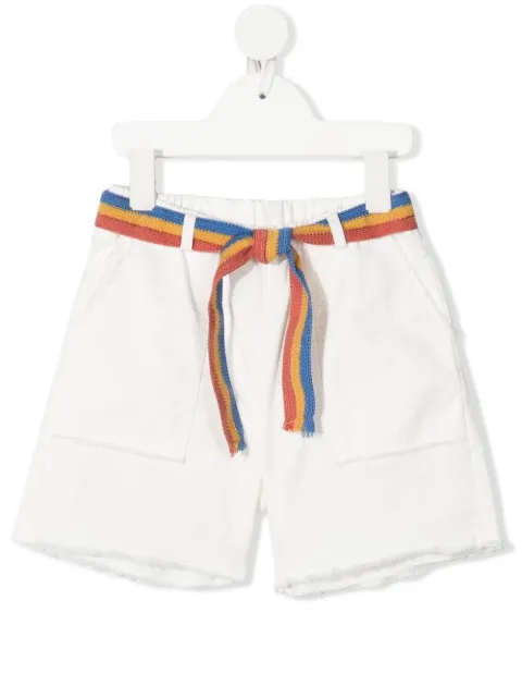Zhoe & Tobiah belted knee-length shorts