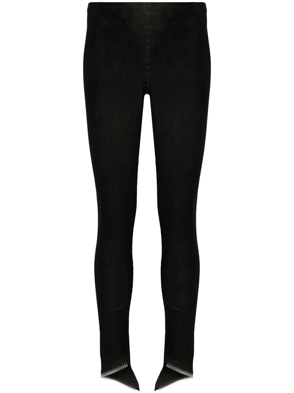 Isaac Sellam Experience Skinny Leather Trousers In Black