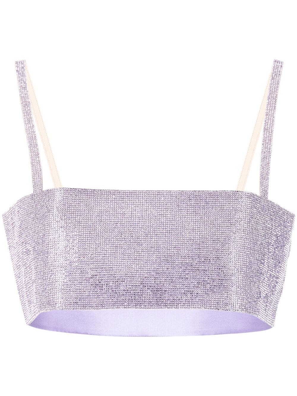Nuè Charlotte crystal-embellished Cropped Top - Farfetch