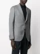 Lardini herringbone print suit jacket