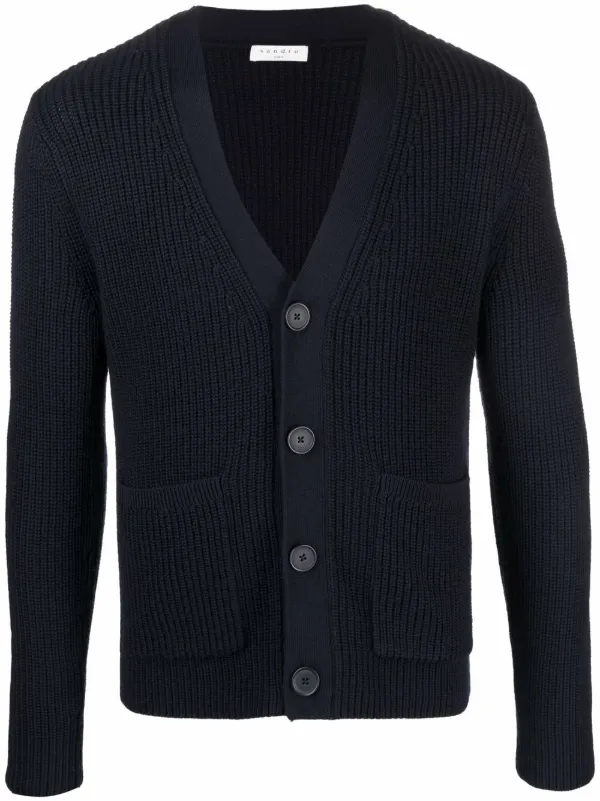 sandro grey cardigan