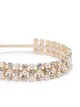 Rosantica crystal double bow headband