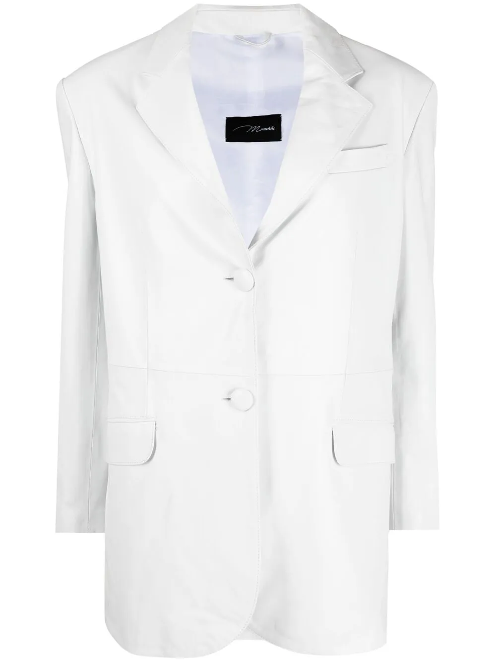 Manokhi однобортный блейзер