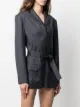 Low Classic tie-waist playsuit