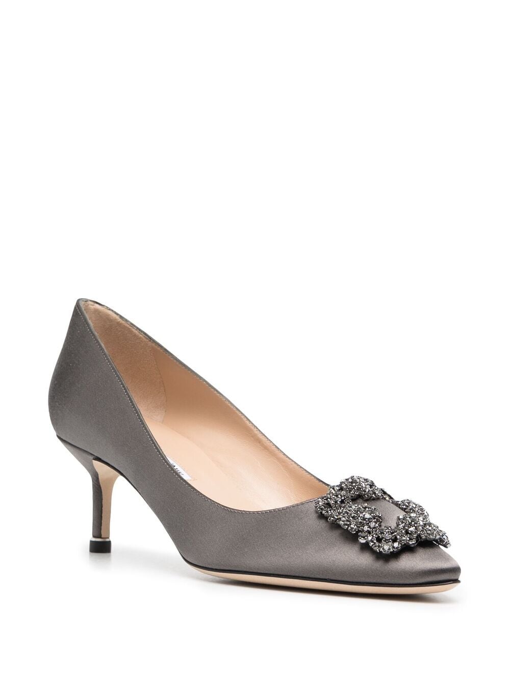 Manolo Blahnik Hangisi pumps - Grijs