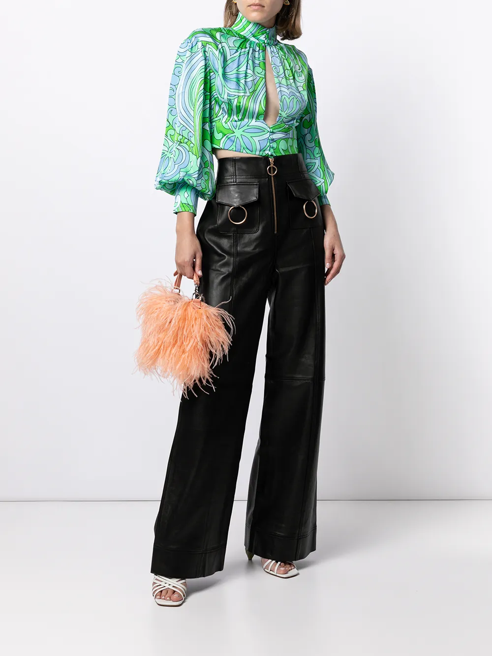 Image 2 of Alice McCall Bad Angels wide-leg trousers