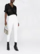 Image 2 of Elisabetta Franchi logo plaque skinny jeans
