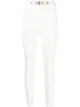 Image 1 of Elisabetta Franchi logo plaque skinny jeans