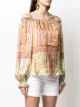 Hale Bob paisley print off-shoulder blouse