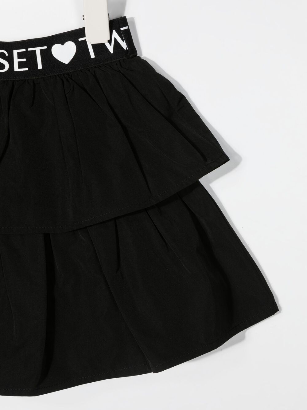 фото Twin-set ярусная юбка с логотипом