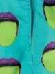 Nos Beachwear tongue-print swimming shorts