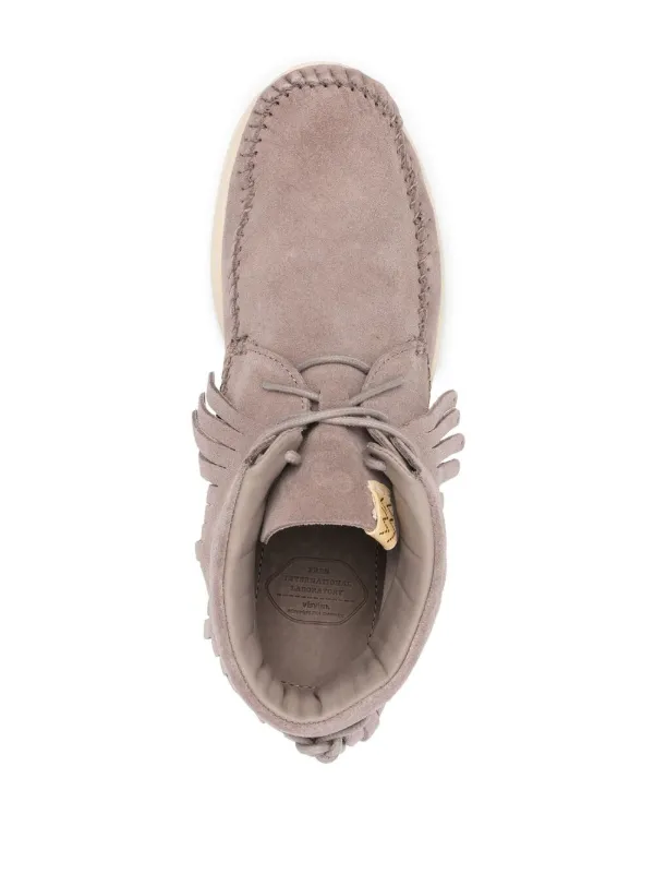 fuzzy moccasin boots