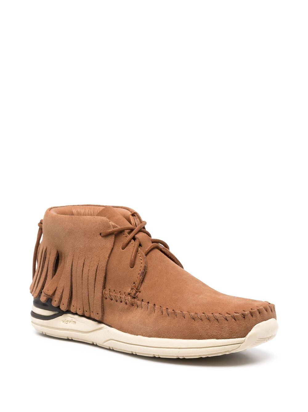 фото Visvim высокие кроссовки с бахромой