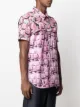 Comme Des Garçons Shirt graphic-print cotton shirt