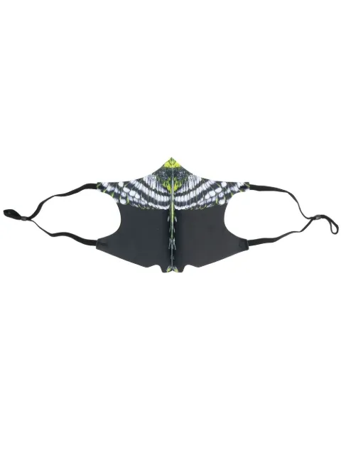 Marcelo Burlon County of Milan cubrebocas con estampado Wings