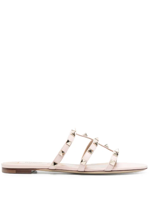 valentino garavani rockstud flat sandals