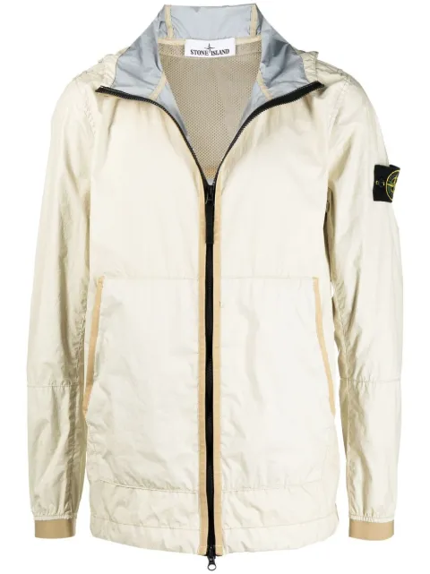 Stone Island zipped hooded jacket