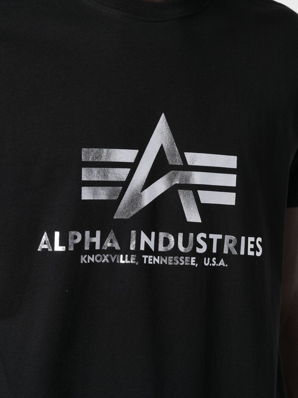 фото Alpha industries футболка с логотипом