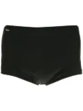 Amir Slama plain boxer swimming trunks - Black