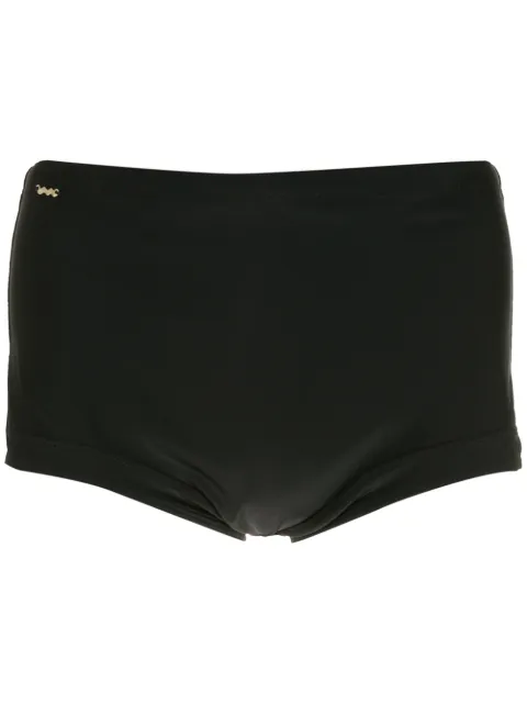 Amir Slama plain boxer swimming trunks