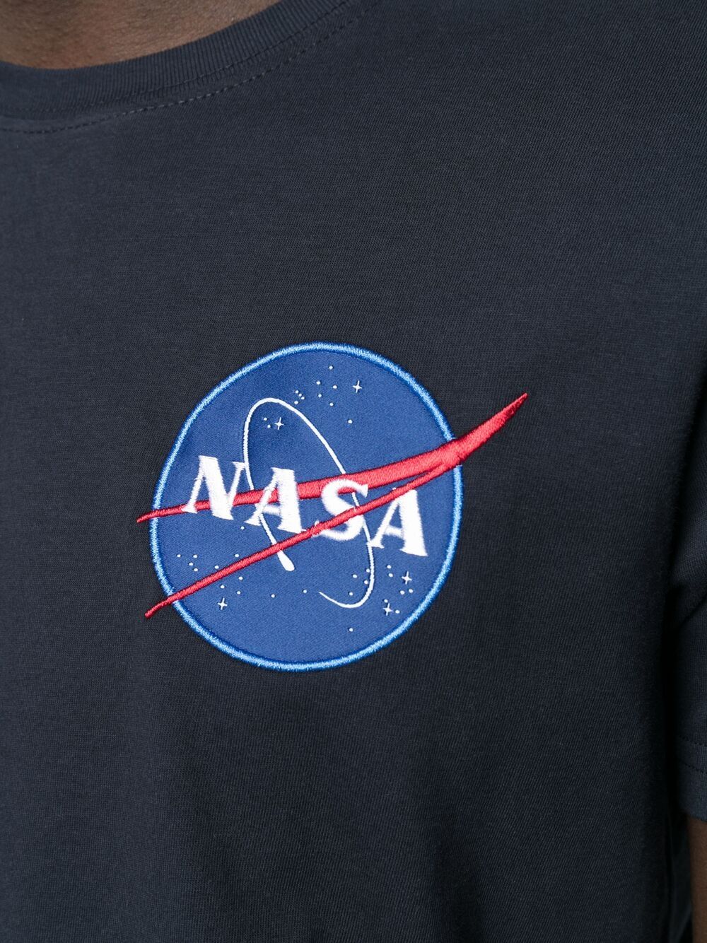 фото Alpha industries футболка с нашивкой nasa