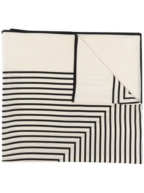 Totême Nuages-print silk scarf